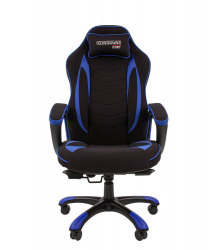 Кресло геймерское CХАИРМАН ГАМЕ 28 Синий-черный / CHAIRMAN GAME
