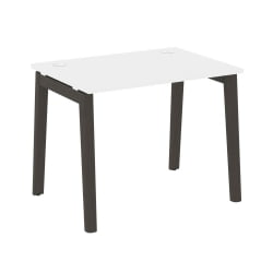 Стол письменный ОНИКС ВООД ОВ.СП-1.7 Белый Бриллиант/Темный / ONIX WOOD OW.SP-1.7