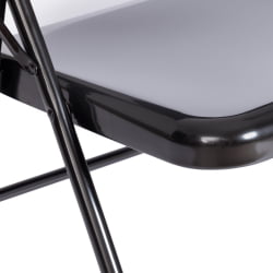 Стул со спинкой ФОЛДЕР (мод. 3023(ИИ)) металлический, 46,5 кс 48 кс 75, (Блаcк) / FOLDER (mod. 3023(II)) x x (Black)