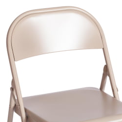 Стул со спинкой ФОЛДЕР (мод. 3023(ИИ)) металлический, 46,5 кс 48 кс 75, 7-беиге / FOLDER (mod. 3023(II)) x x 7-beige