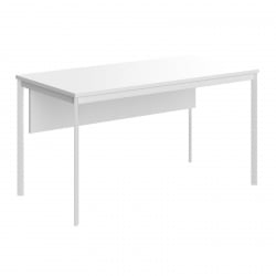Стол прямой ИМАГО-С СП-3СД белый белый полуматовый / IMAGO-S СП-3SD