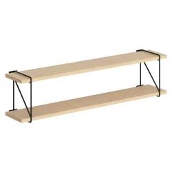 Полка навесная CОФФЕЕ СХ3-РОД Легно Светлый / COFFEE SH3-ROD