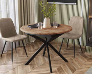 Обеденный стол Орфей 49.1 Дуб Табако