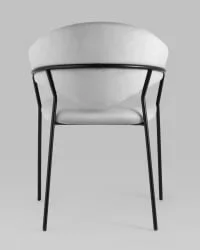 Стул Алексис велюр Серый