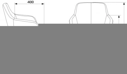 Кресло для оператора Бюрократ CХ-380М Сапфировый Италиа 17 зигзаг / CH-380M Italia