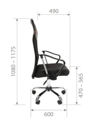 Кресло руководителя Чаирман 610 15-21 Черный / Chairman