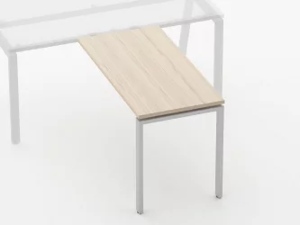 Брифинг-приставка для стола на Л-обр.опорах Дека 73.10.12 Туя / Deka