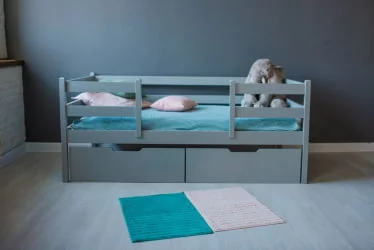 Ящик для детской кровати РооРоом ВК-77с Серые / RooRoom VK-77с