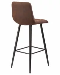 Стул барный ДОБРИН НИCОЛЕ Коричневая микрофибра ПК-03 / DOBRIN NICOLE PK-03