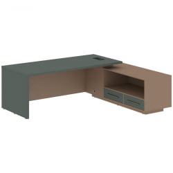 Стол руководителя правый ВЕЛИОН ВCТ 2319 Р Нефрит Кобра / VELION VCT R