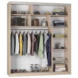 Шкаф-купе Б-220х200х60-1(ЯШТ-Д7Д8Д7) / B-220х200х60-1(ЯШТ-D7D8D7)