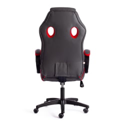 Кресло РАCЕР ГТ нев кож/зам/ткань, металлик/красный, 36/08 / RACER GT new