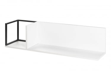 Полка в гостиную CИТЙ 40095583х Белый / CITY 40095583h