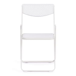 Стул складной ФОЛДЕР (мод. 3016) каркас: металл, сиденье/спинка: пластик, 48,5 х 48 х 82,5 см, вхите (белый) / FOLDER (mod. white
