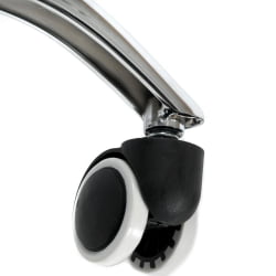 Компьютерное кресло ТУЛИП (мод.106-1) металл/пластик/ПУ, 58 кс 47 кс 97см, Вхите (белый) / Хроме (хром) / TULIP (mod.106-1) металл/пластик/PU, x x White Chrome