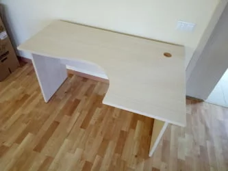 Стол эргономичный правый Альфа 63.61 Дуб кобург