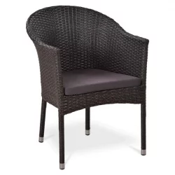 Кресло плетеное Й350Г-В53 Бровн / Y350G-W53 Brown