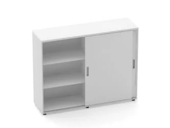 Тумба-купе высокая для рабочего модуля Дека 9.03.145 Белый / Deka