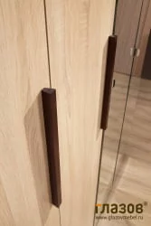 Шкаф для одежды и белья БАУХАУС 9 Дуб Сонома (спальня) / BAUHAUS