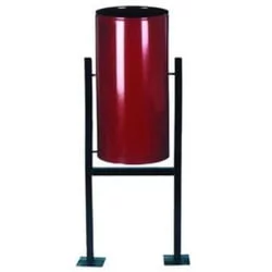 Уличная урна УК-2 (бордо)