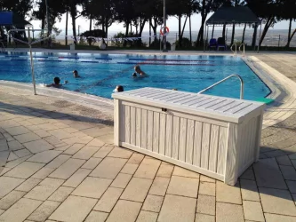 Сундук классический РОCКВООД СТОРАГЕ БОКС 570 Л Коричневый/Крем / ROCKWOOD STORAGE BOX L