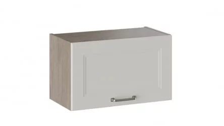 Шкаф навесной Одри В_36-60_1ДО Дуб Сонома трюфель/Бежевый шелк