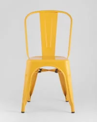 Стул ТОЛИКС с высокой спинкой Желтый глянцевый / TOLIX