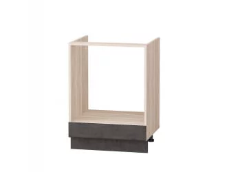 Стол под встраиваемую технику с выдвижным ящиком Бруклин 101.57 Дуб Кронберг/Лагода/Антрацит