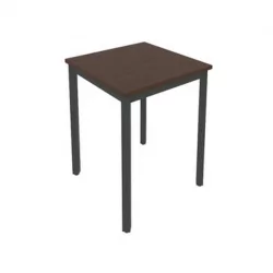 Стол письменный на металлокаркасе СЛИМ СЙСТЕМ С.СП-1.1 Венге-Антрацит / SLIM SYSTEM