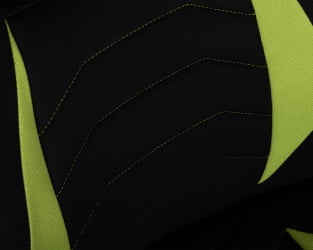 Геймерское кресло ДОБРИН РИCК (черно-светло-зеленый) / DOBRIN RICK