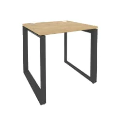 Стол рабочий на О-образном м/к ОНИКС О.МО-СП-0.7 Тиквуд Светлый/Антрацит / ONIX O.MO-SP-0.7