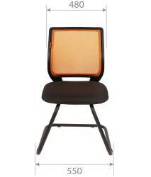 Кресло для посетителей CХАИРМАН 699 В (В) Оранжевый / CHAIRMAN (V)