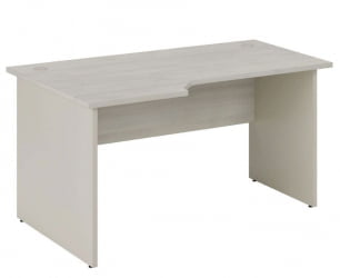 Стол эргономичный левый Нев Лине НЛН36315521 Дуб шамони светлый / New Line NLN36315521