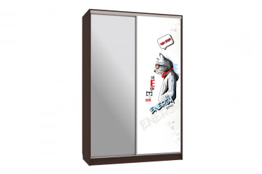 Шкаф-купе Рио 9-600 Энерджи СК-04Р29 венге / SK-04R29