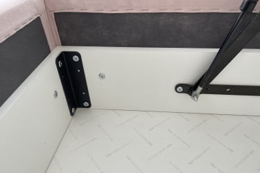 Односпальная кровать с подъемным механизмом Бест (Тахта) КМ.Т-15 нежно-розовый (велюр) / КМ.T-15