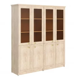 Шкаф высокий 2-х секционный комбинированный РХC 180.2 Дуб Девон / RHC