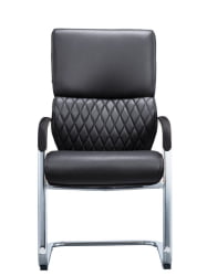 Кресло офисное Еверпроф Пресидент CФ Экокожа Черный / Everprof President CF