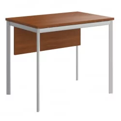 Стол прямой ИМАГО-С СП-1.1СД орех французский алюминий / IMAGO-S СП-1.1SD