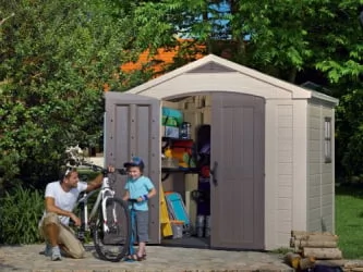 Сарай пластиковый ФАCТОР 8кс6 / FACTOR 8x6