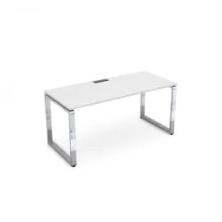 Стол рабочий, прямолинейный ГЛОСС ЛИНЕ НСР-О.006.2 Белый Премиум / GLOSS LINE
