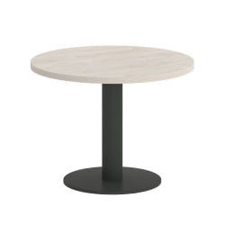 Стол журнальный круглый ХОМЕ ОФФИCЕ ВР.СП-5-60.1Г Денвер Светлый/Антрацит металл / HOME OFFICE VR.SP-5-60.1G