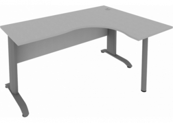 Стол криволинейный правый Рива ПЛ.СА-4 Пр Серый / Riva