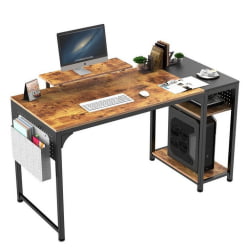 Стол письменный (для компьютера) ЕУРЕКА ЗКС-СС140Б-РББ с шириной 140 см Бровн / EUREKA ZX-SS140B-RBB Brown