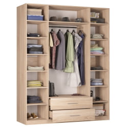 Шкаф распашный Р-230х180х60-2(Белый) / R-230х180х60-2(Белый)