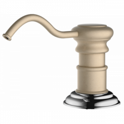 Дозатор Омоикири Для Моющего Средства Ом-01-Ч Латунь/Шампань / Omoikiri Om-01-Ch