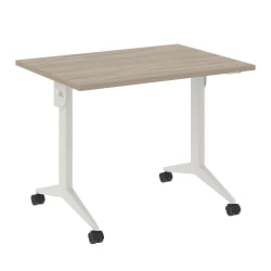 Стол складной мобильный КС-Пулл КС.М-1.7 Дуб Аттик/Белый / X-Pull X.M-1.7