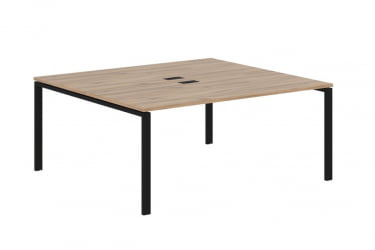 Бенч-система ЕДИС ЕУВСТ 1716 Дуб Денвер светлый Черный / EDIS EUWST