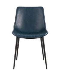 Стул Деймон экокожа Темно-синий