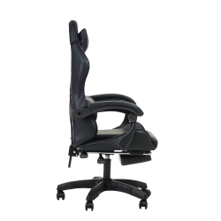 Геймерское кресло 1206 КИНГКУЕЕН цвет черный с массажем 1206-блаcк-масс / KINGQUEEN 1206-black-mass