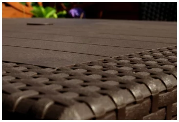 Стол для дачи Мелодй Куартет Капучино / Melody Quartet